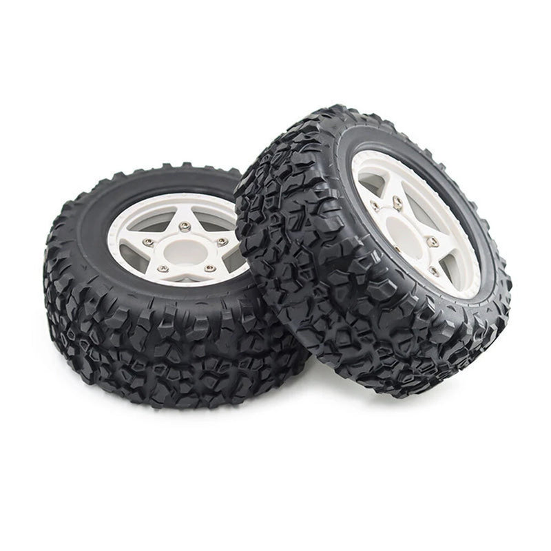 4PCS D231 Upgraded Off-Road Tires Wheels for 1/8 1/10 Short Course Truck RC Cars Vehicles Models Parts Accessories