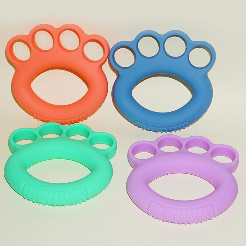 KALOAD 40-60lbs Hand Grip Strength Trainer Silicone Forearm Grip Workout Hand Gripper Five Finger Exerciser