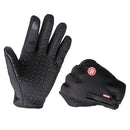 XANES Windproof Warm Gloves for Winter Anti Slip Silicon Touch Screen Full Finger Cold-proof Bicycle Cycling Touchscreen Sport Gloves