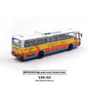 XCRATOYS NORTH BFC6120 Y30-03 1/64 2.4G RWD RC Car Simulation Bus Citybus Alloy Body LED Light High Grade Luxury Touristry Electric Remote Control Vehicles Models Adult Children's Toys