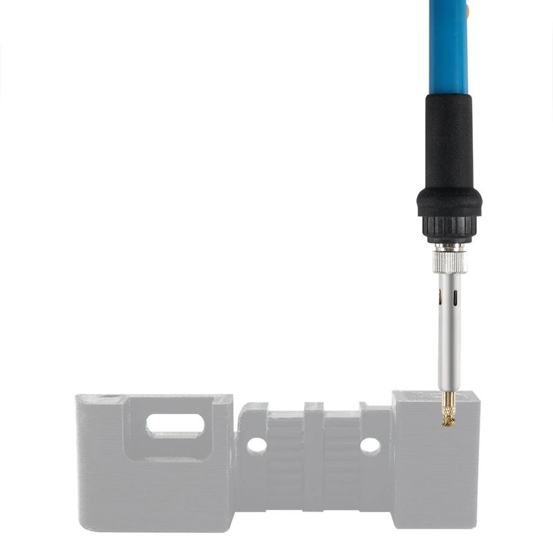 Threaded Knurled Heating Head for 3D Printer Insertnut Implant Connector Insert Nut Hot Melt Tool 3D Printer Soldering