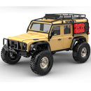 Remo Hobby 1893-SL RTR 1/18 2.4G 4WD RC Car Rock Crawler Trail Rigs Truck Two Speed Metal Chassis Wheels LED Light Off-Road Climbing Vehicles Models Toys