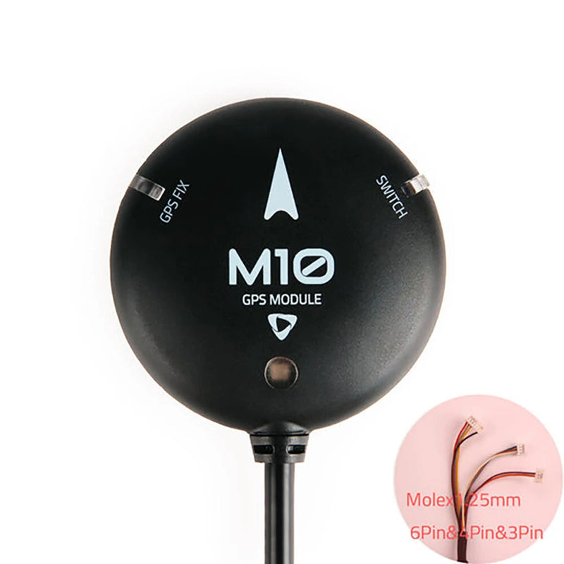 Holybro M10 GPS Module with Compass LED Indicator Onboard Buzzer for Pix32 Pixhawk 1/2.4.6/2.4.8 Flight Controller RC Models