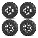 4PCS Upgraded Tires Wheel Rims for Arrma 1/18 2S Typhon Grom RC Cars Vehicles Models Spare Parts Accessories