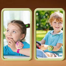 Dinosaur Projection Watch Fan Mini Portable Cartoon Handheld Fan USB Rechargeable Cooler Fan