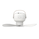 Portable Ceiling Fan 7200mAh Cooling Fan Outdoor Camping Fan Tent Ventilator Cooler Rechargeable Electric Fan Night Light with Remote Control