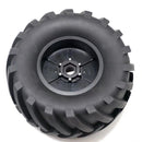 2PCS Monster Truck Tires Wheels 14mm/17mm Adjustable for 1/8 LOSI LMT W66 KYOSHO Axial RC Cars Vehicles Models Spare Parts