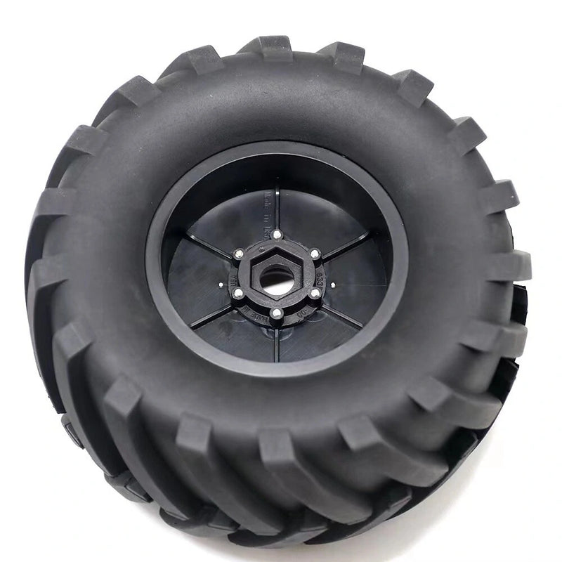 2PCS Monster Truck Tires Wheels 14mm/17mm Adjustable for 1/8 LOSI LMT W66 KYOSHO Axial RC Cars Vehicles Models Spare Parts