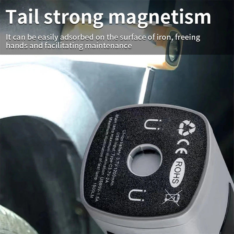 IPRee LED Camping Light Multifunctional Search Light 3 Light Modes Outdoor Camping Flashlight Foldable Camping Accessories