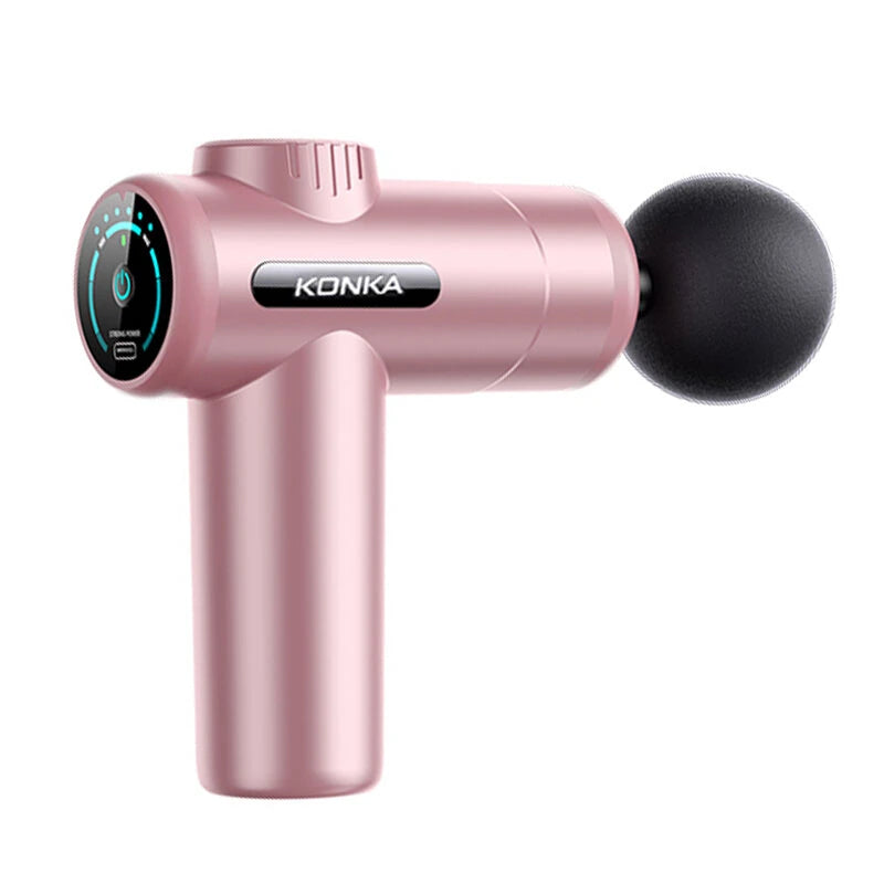 KONKA V19 Fascia Gun 6 Speeds Adjustable 6 Massage Heads Massager Gun Relieve Fatigue Muscle Relaxation 1200mAh