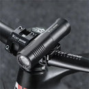 WEST BIKING 1000LM Bicycle Headlight 8 Lighting Modes Aluminium 4500mAh Power Bank Type-C Rechargeable Waterproof Flashlight for MTB Road Cycling