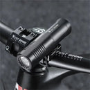 WEST BIKING 1000LM Bicycle Headlight 8 Lighting Modes Aluminium 4500mAh Power Bank Type-C Rechargeable Waterproof Flashlight for MTB Road Cycling