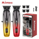 MARSKE 5053 Professional Electric Hair Clipper With Digital Display Gradient Design Suitable For Haircutting And Bald Styling