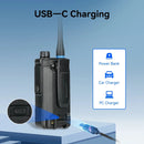 Retevis RA89 Ham Radio 10W Walkie Talkie Long Range IP68 Type-C Transceiver FM VHF UHF Communication Radio for Emergency