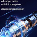 1800mAh Portable Wireless Handheld Vacuum Cleaner 15000PA Strong Suction Multifunctional Vacuum Cleaner for Car Home Cleaner