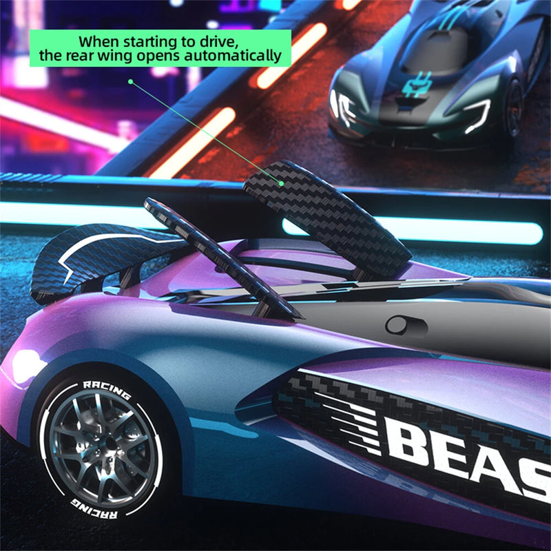 ZLL SG208 PRO RTR 1/24 2.4G 4WD Drift RC Car High Speed 360 Rotation Music Stunt LED Light On-Road Racing Vehicles Models Toys