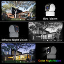 Srihome SH046 4MP 5G WiFi Indoor PTZ Camera 5X Optical Zoom Wireless Auto Tracking Night Vision Two-way Audio Smart Home Security Cameras