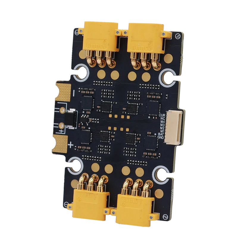 34.4mm*34.4mm HAKRC EF60 2-6S 50A Brushless ESC Supports PWM Oneshot125 Multishot Dshot600 for FPV Racing Drone