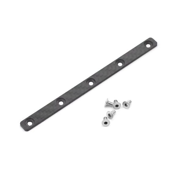 Upgrade Parts Accessories Carbon Fiber Chassis Reinforcing Plate For Tamiya TT02 1/10 RC Car Parts