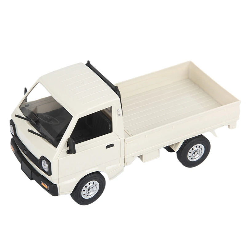 WPL D12 MINI 1/16 2.4G 2WD Full Scale On-Road Electric RC Car Truck Vehicle Models With LED Light