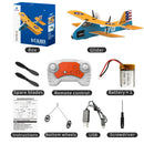 KF801 PT-17 230mm Wingspan 2.4GHz 2CH Gyroscope Stabilization Indoor & Outdoor Mini RC Airplane Glider RTF for Beginner Children Toys