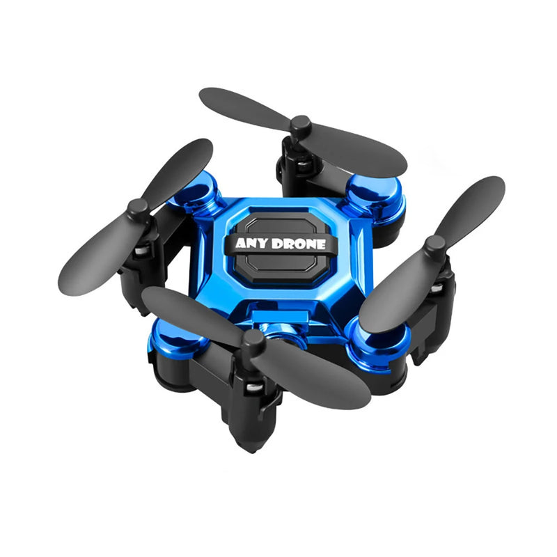 K04 MINI WiFi FPV with HD Camera Integrated Storage Altitude Hold Mode Grid Full Protection Child Gift LED Light Pocket RC Toys Drone Quadcopter RTF