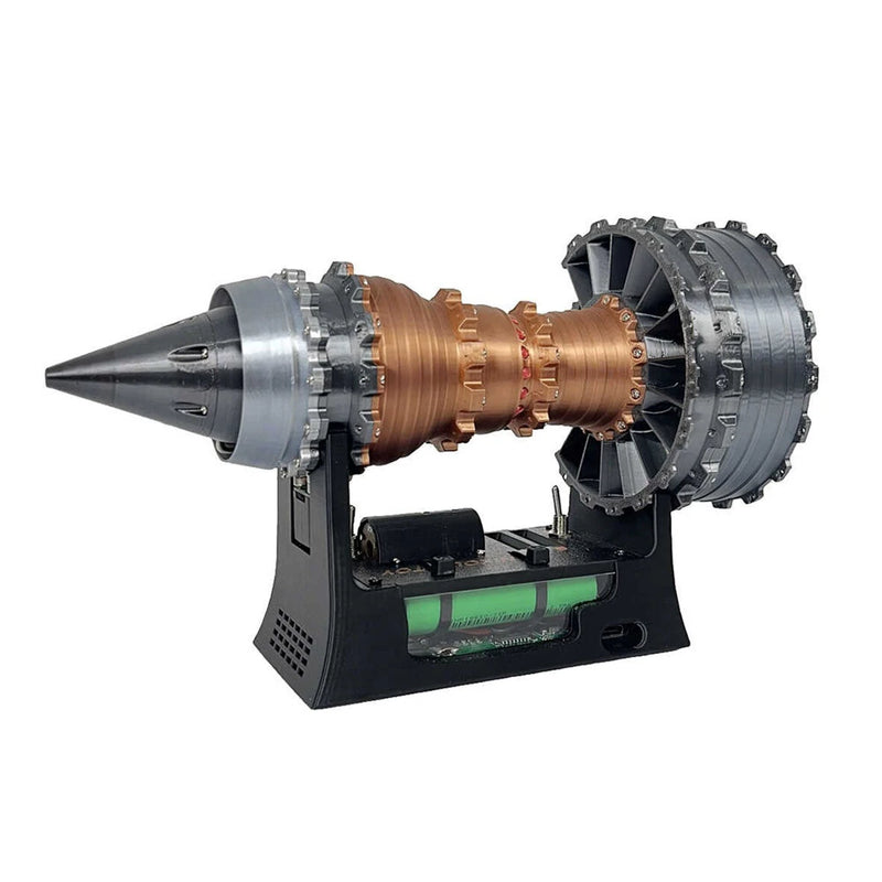 NIKOLATOY 25cm Super RRTrent 900 Turbofan Engine Model with Brushless Motor Pre-Assembled Decoration Science Discovery Toys