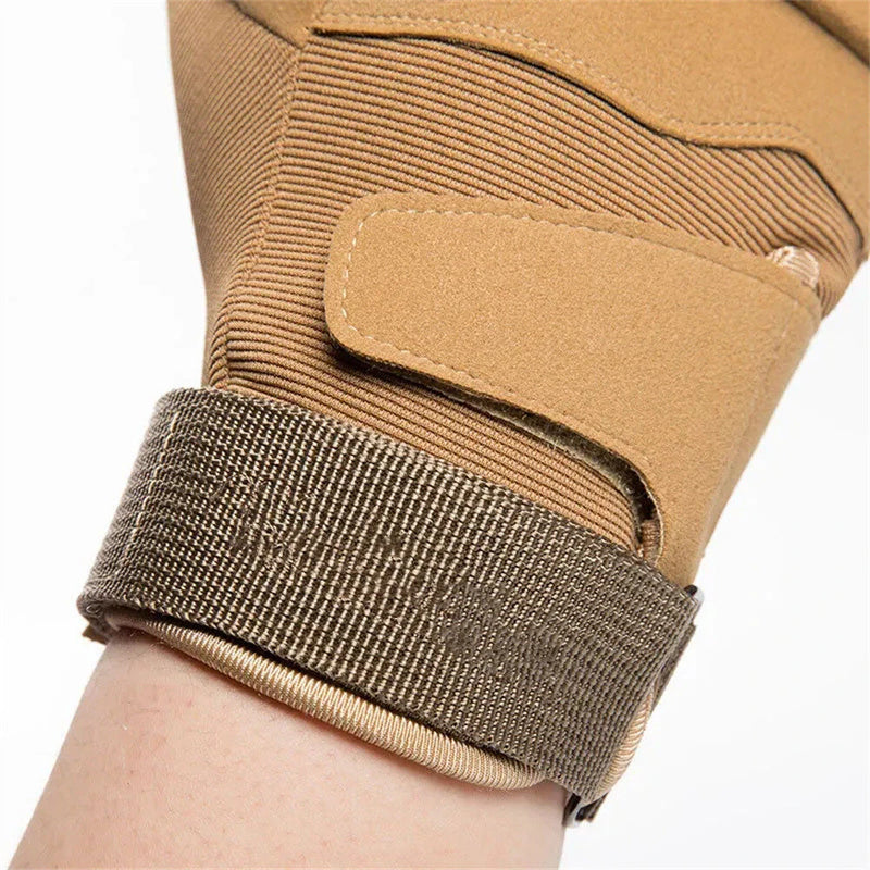 XANES Cycling Protective Gloves Breatheable Anti-slip Full Finger Outdoor Sports Tactical Gloves for Climbing Mountaineering