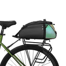 XANES 4L Bicycle Pannier Bag Multi-Purpose Wear-resistant Bike Rear Rack Bag Night Reflective Cycling Camel Bag for MTB