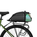 XANES 4L Bicycle Pannier Bag Multi-Purpose Wear-resistant Bike Rear Rack Bag Night Reflective Cycling Camel Bag for MTB