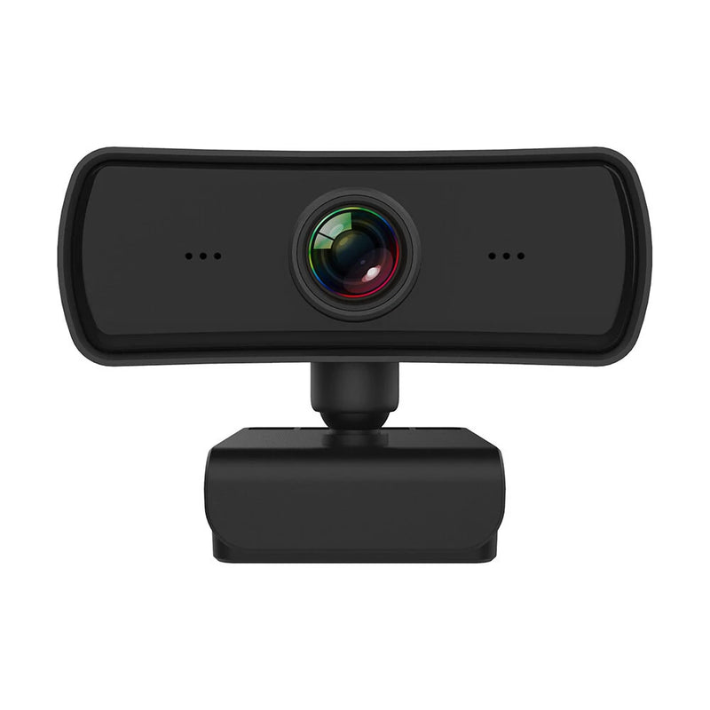 1080P FHD Computer Camera Auto Focus 360 Rotation USB Driver-free Web Cam with Mic for Live Conference