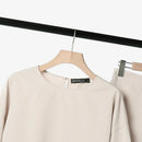 ZANZEA Women Casual Solid Top Pant Sets Spring Summer Puff Sleeve Top Wide Leg Trouser 2pcs Outfits Daily 2 Pieces Womens Suits 5XL Autumn