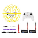 HGLRC B200 Soccer 120mm Wheelbase 2S Barometric Altitude Hold Mode Spherical Fully Protected Kids Gifts 2.4G 4CH 6-Axis Remote Control RC Toys Drone Quadcopter RTF