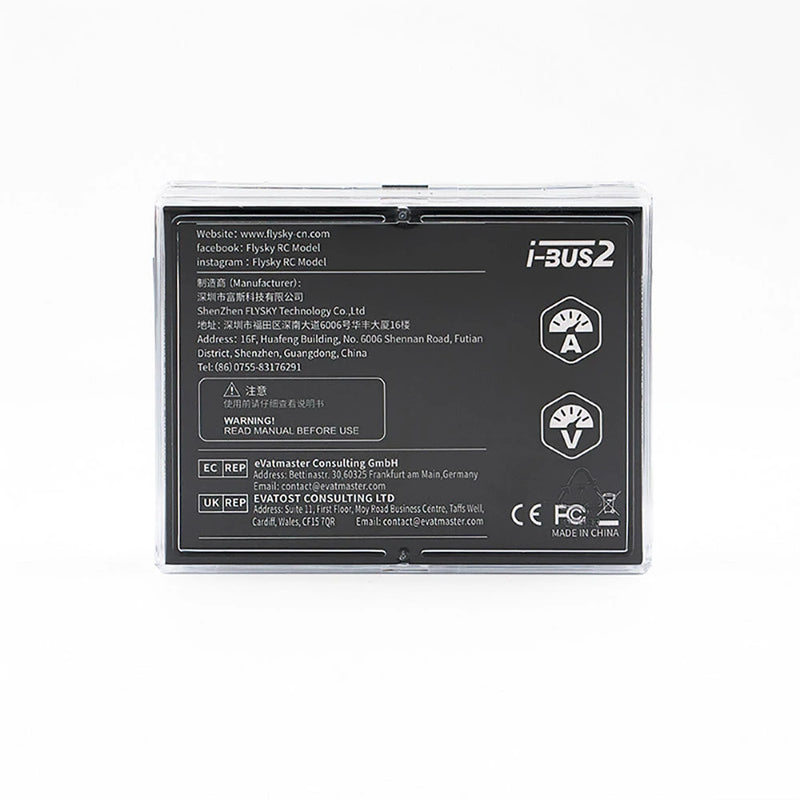 FlySky FS-iBC01 AFHDS 3 Receiver Current and Voltage Sensor Enhanced Version for RC Airplane Car Boat
