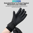 TENGOO Touch Screen Winter Gloves Waterproof Outdoor Sports Cycling Running Motorcycle Ski Fleece Gloves Non-slip Warm Full Fingers for 5-10 Cold Weather