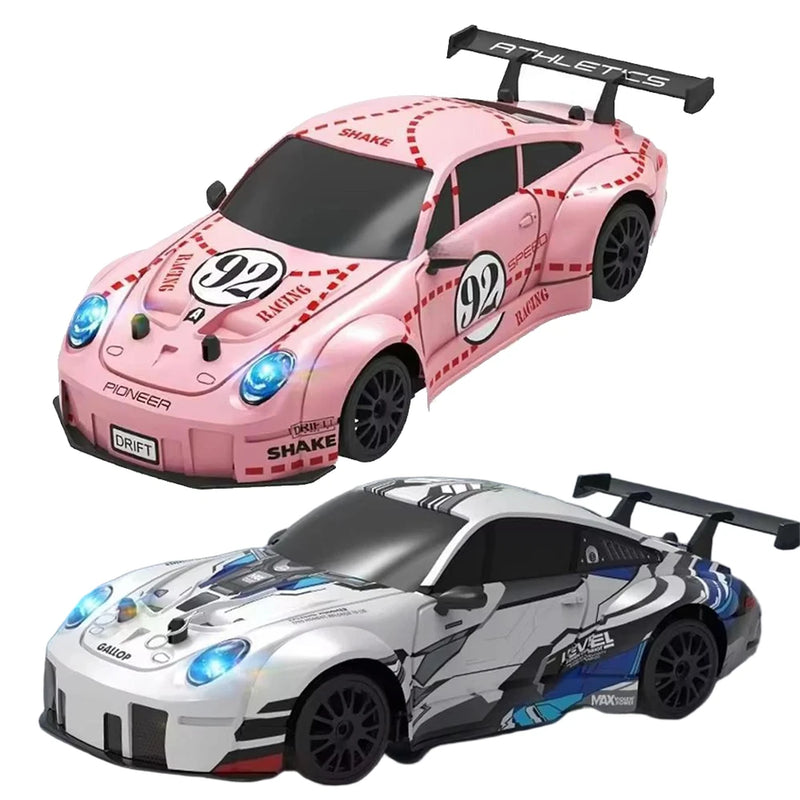 ZG UD2237A RTR 1/24 2.4G 4WD Drift RC Car Mini Race LED Light Radio Control High-Speed Motor On-Road Racing Vehicle Model Boys Gifts Outdoor Toys