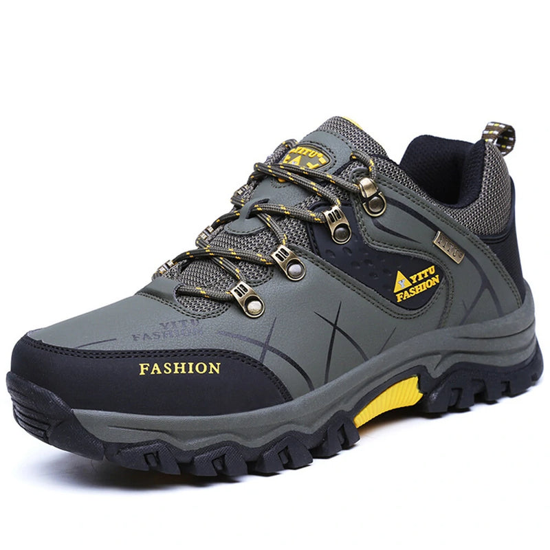 Mountaineering Men's Shoes Low Top Snow Boots Outdoor Adventure Camping  Leisure Hiking Shoes