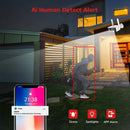 2K 4MP Dual Lens Panoramic WIFI Camera RJ-45 180 Wide Viewing Angle AI Human Detection IR Color Night Vision Two-way Audio Waterproof ICSEE Surveillance IP Camera EU Plug