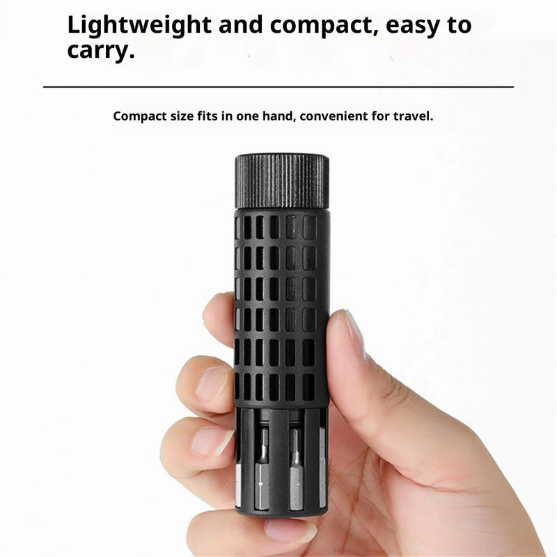 BENGGUO Bicycle Repair Tool Cylindrical Vacuum Tire Repair Portable Mini Ratchet Tool Set Cycling Repair Equipment