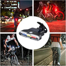 Bikight Solar Bike Taillight 300mAh Battery 7 Light Modes Type-C Charging IPX7  Waterproof Bicycle Rear Light for MTB Bike Motorcycle Electric Vehicle
