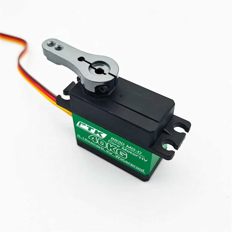 PTK8830 SSG-D 40kg Metal Digital Steering Gear High Torque High Voltage 8.4V Model Aircraft Model Climbing Car RV