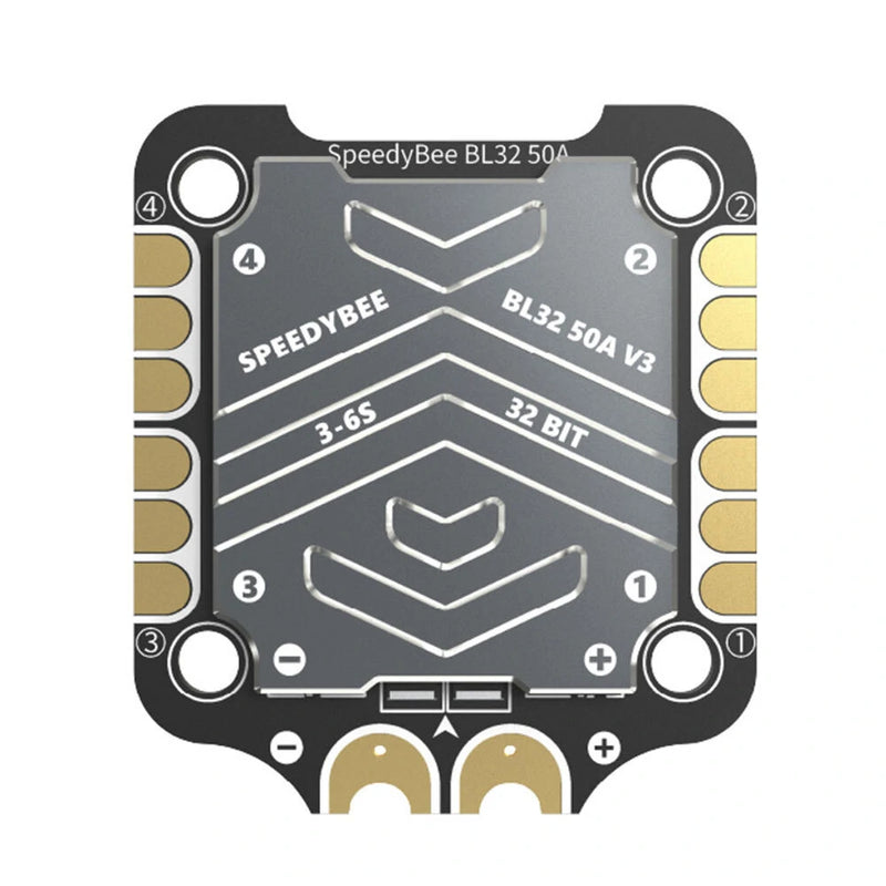 30.5x30.5mm SpeedyBee F7 V3 BL32 50A Stack OSD Flight Controller w/ 5V 9V BEC 50A 4in1 Brushless ESC 3-6S for Master 5 V2 FPV Racing Drone