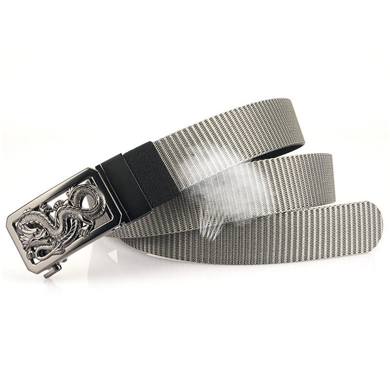 ENNIU 125cm Metal Buckle Tactical Belt Nylon Army Military Outdoor Casual Belt for Men Women