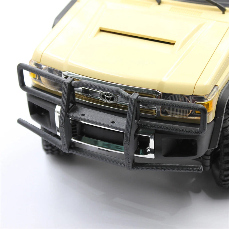 QY3D 3D Printed Front Bumper Adapt to MNRC MN82 1/12 RC Car Parts Front Bumper Protector for TOYOTA Land Cruiser LC79 Vehicles Models Spare upgrade