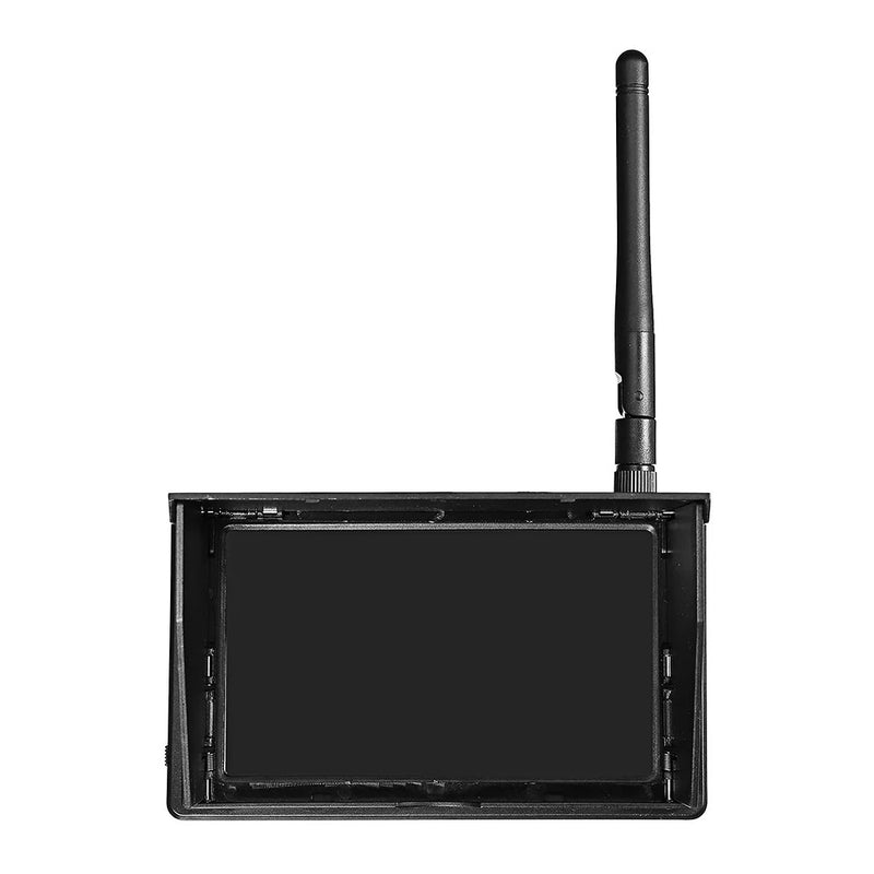 JINJIEAN 5.8G 48CH 4.3 Inch LCD 480x272 16:9 NTSC/PAL FPV Monitor Auto Search With OSD Build-in Battery for RC Drone