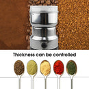 Home Kitchen Electric Milling Machine Multipurpose Electric Coffee Bean Grinding Tool Stainless Steel Milling Machine for Seeds Spices Herbs Nuts Coffee Grinder