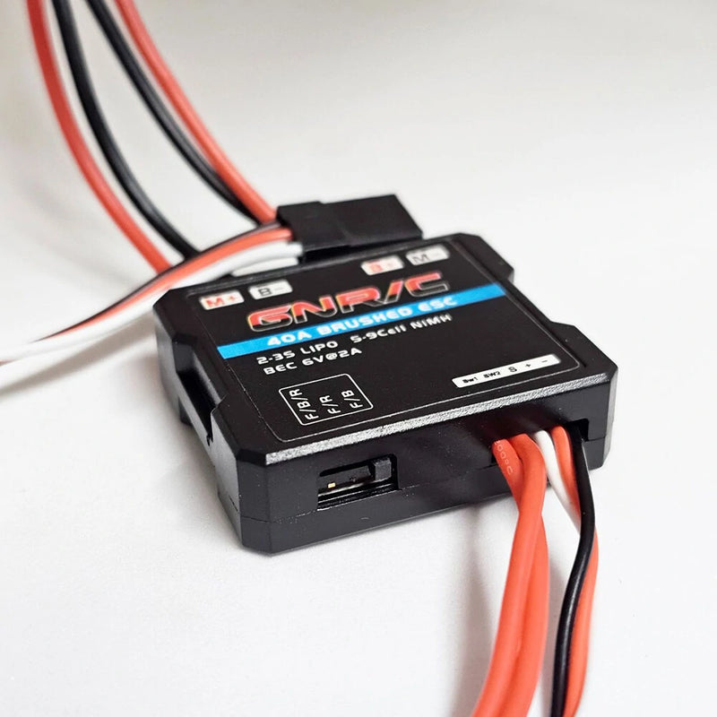 40A Brushed ESC GN-21 Climbing Double Version For MN86K MN86KS MN86 MN86S MN90 MN90K MN91 MN91K MN45 MN45K MN99 MN96 MN99S WPL B14 B14K B16 B16K B24 B24K B36 B36K C14 C14K C24 C24K C34 C34K C-34KM C44KM RC Car Boat Parts