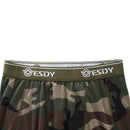 TENGOO Outdoor Sports Mens Camouflage Underwear Set Camo Training Long Sleeve Tops + Pants Suit Fitness Camping Hiking Hunting Underwear Clothes for Men