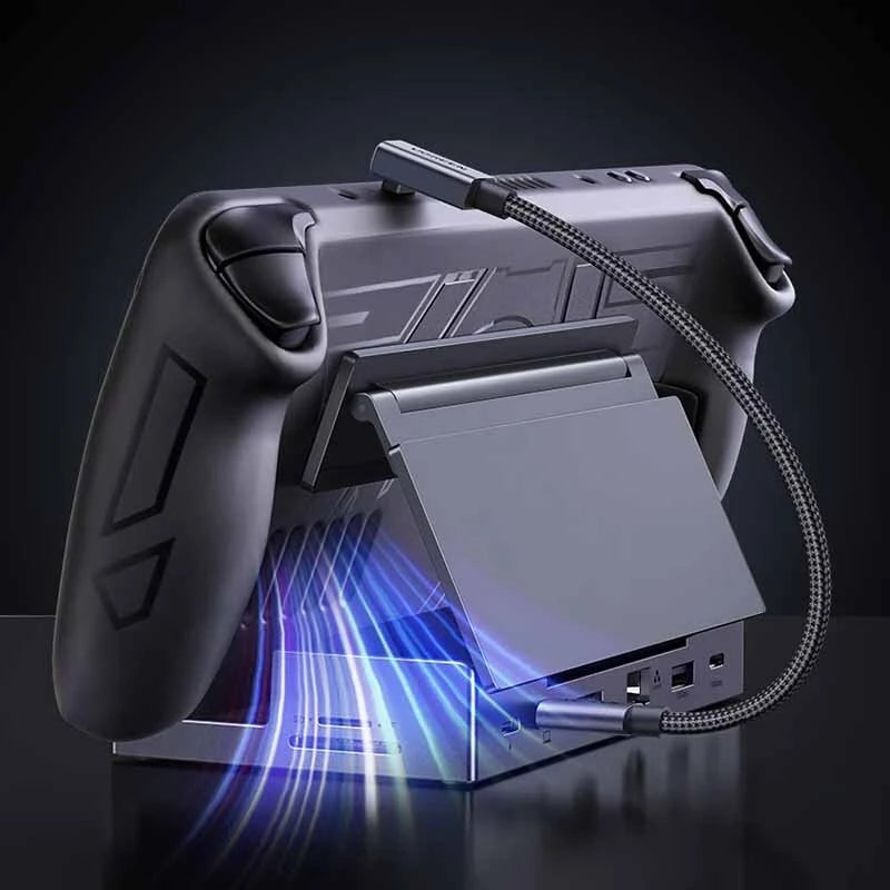 UGREEN CM800 9-in-1 USB-C Docking Station with USB2.0 4K60Hz RJ45 1000M PD100W USB-C 10Gbps USB-A 10Gbps SD&TF Card Slots Compatible with Steam Deck ROG Ally for iPhone 16 16 Pro 15 Pro Max