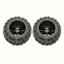 XLF F22A 1/10 RC Car Spare Tires Wheels Rims 2PCS Vehicles Model Parts Accessories